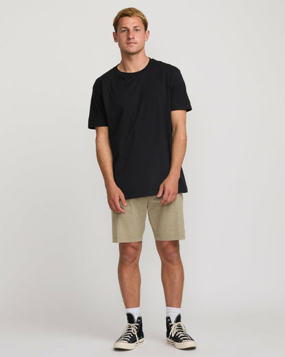Billabong Crossfire Submersible 19" Hybrid Shorts - Khaki