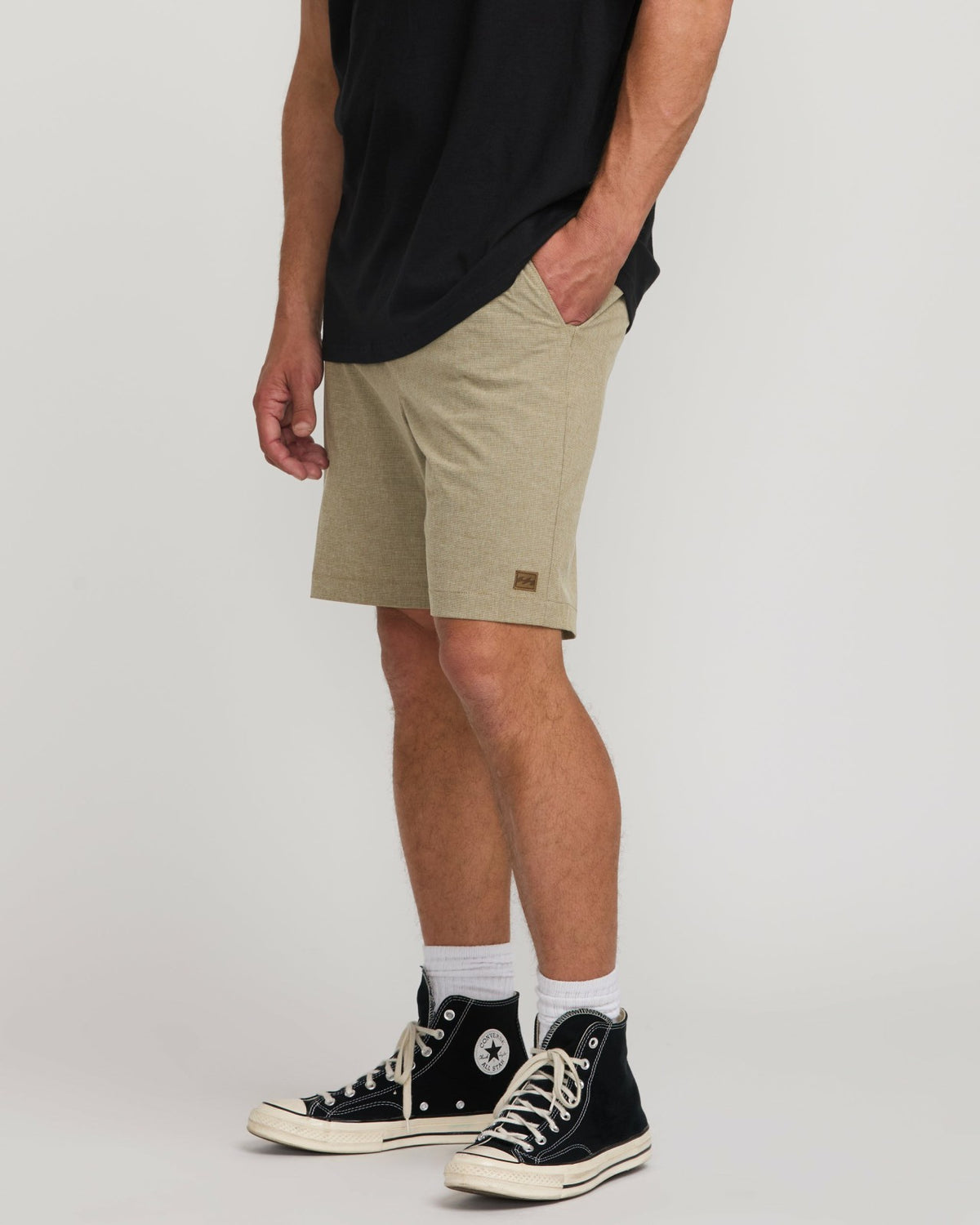 Billabong Crossfire Submersible 19" Hybrid Shorts - Khaki