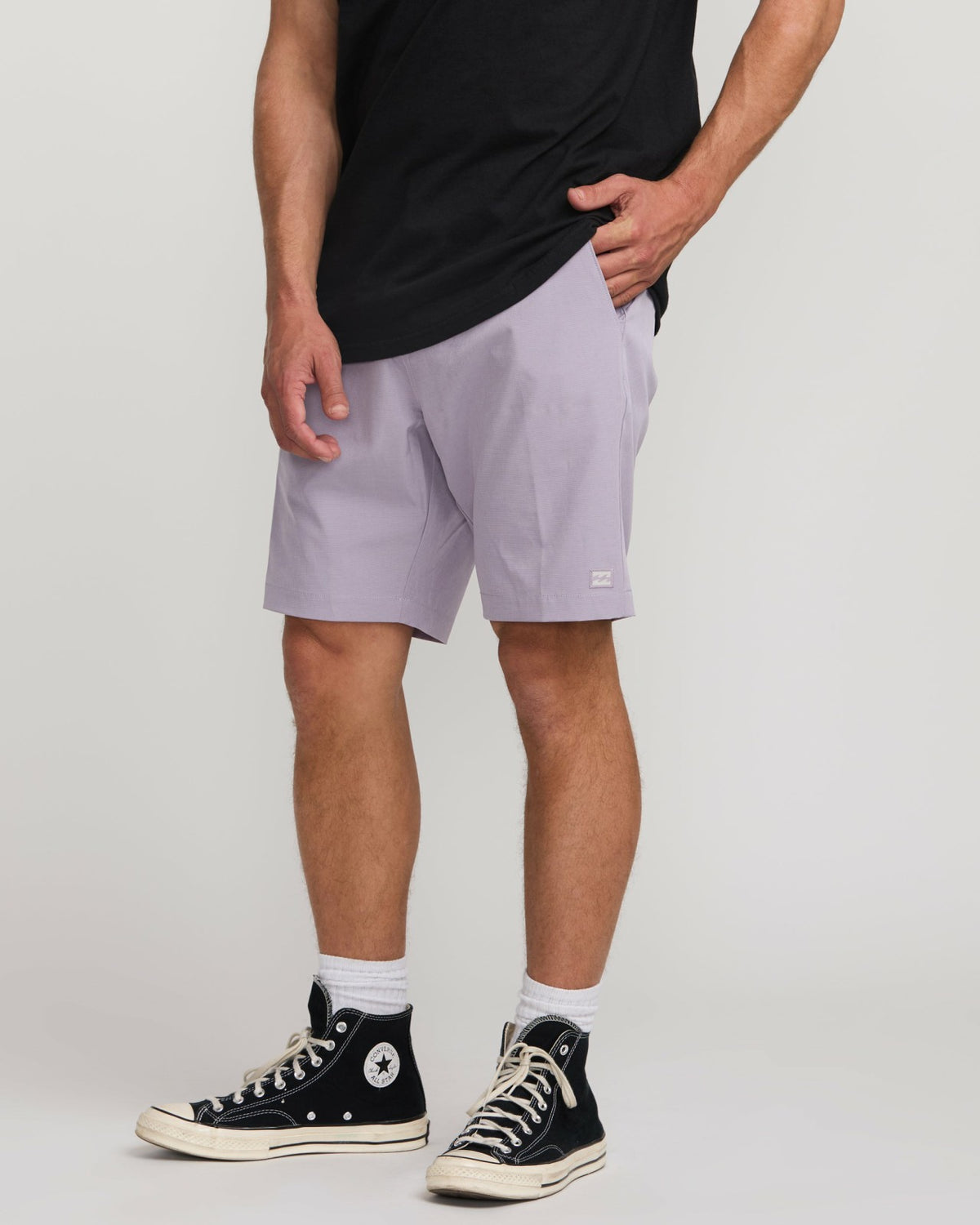 Billabong Crossfire Submersible 19" Hybrid Shorts - Light Purple
