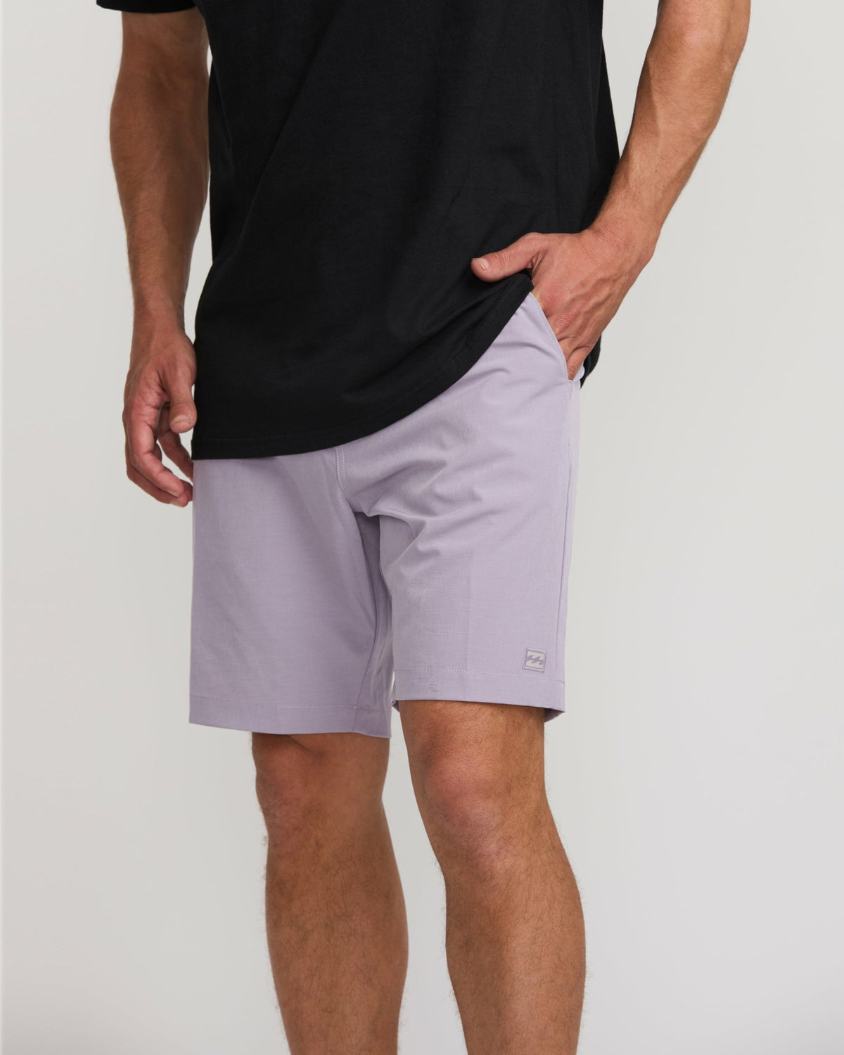 Billabong Crossfire Submersible 19" Hybrid Shorts - Light Purple