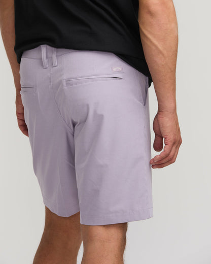 Billabong Crossfire Submersible 19" Hybrid Shorts - Light Purple