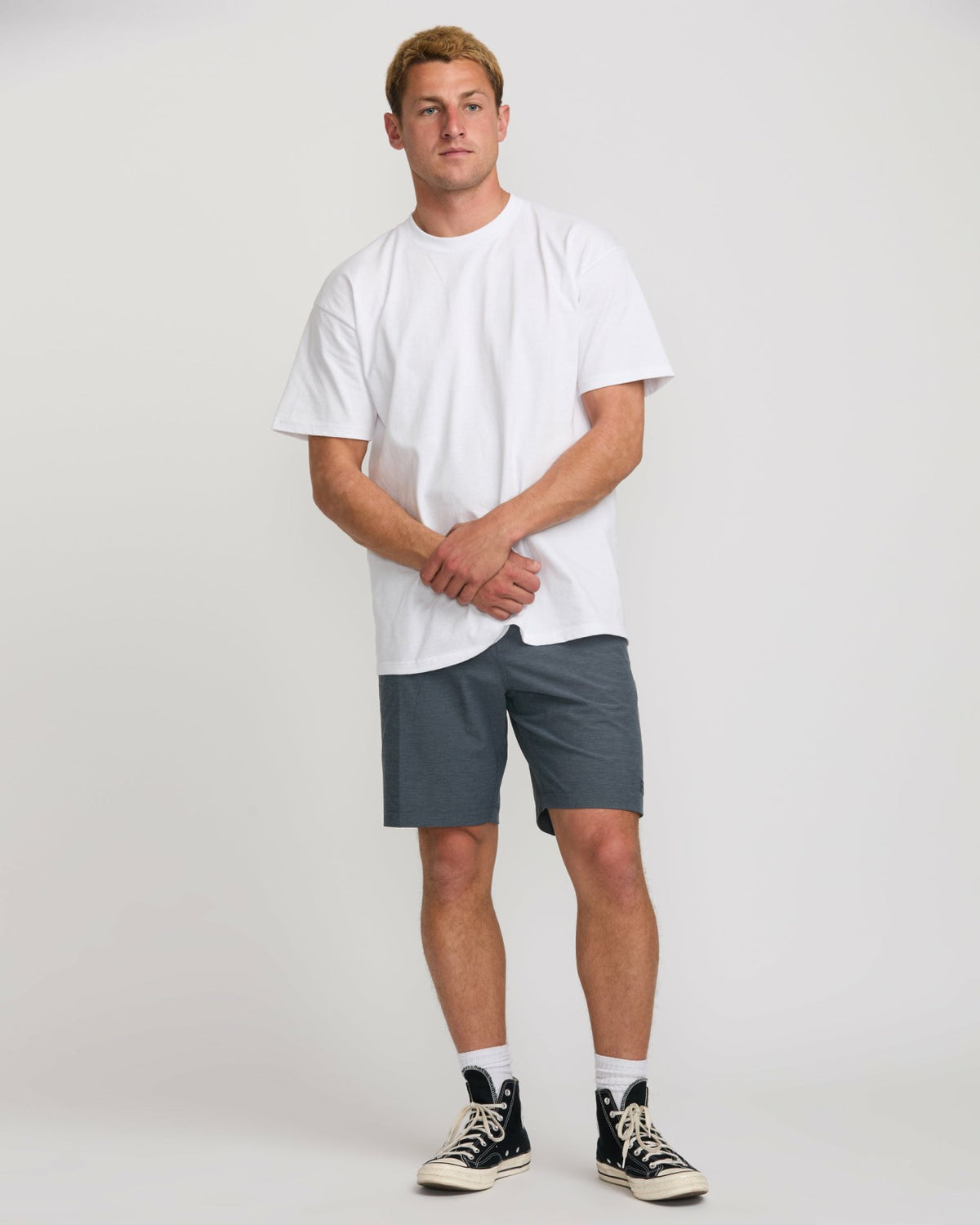 Billabong Crossfire Submersible 19" Hybrid Shorts - Navy