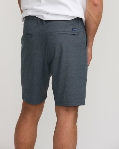 Billabong Crossfire Submersible 19" Hybrid Shorts - Navy