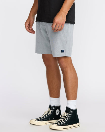 Billabong Crossfire Submersible 19" Hybrid Shorts - Slate Blue
