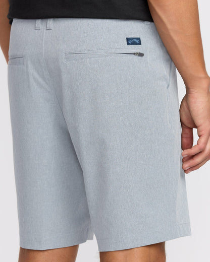 Billabong Crossfire Submersible 19" Hybrid Shorts - Slate Blue