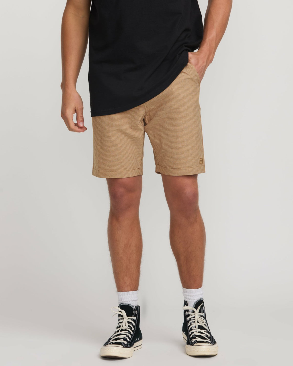 Billabong Crossfire Submersible 19" Hybrid Shorts - Tobacco
