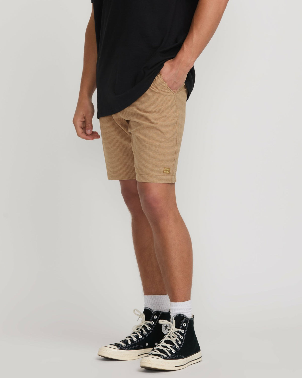 Billabong Crossfire Submersible 19" Hybrid Shorts - Tobacco