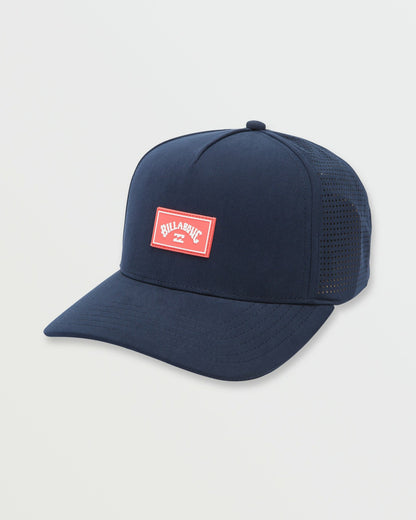 Billabong Crossfire Snapback Hat - Aged Indigo