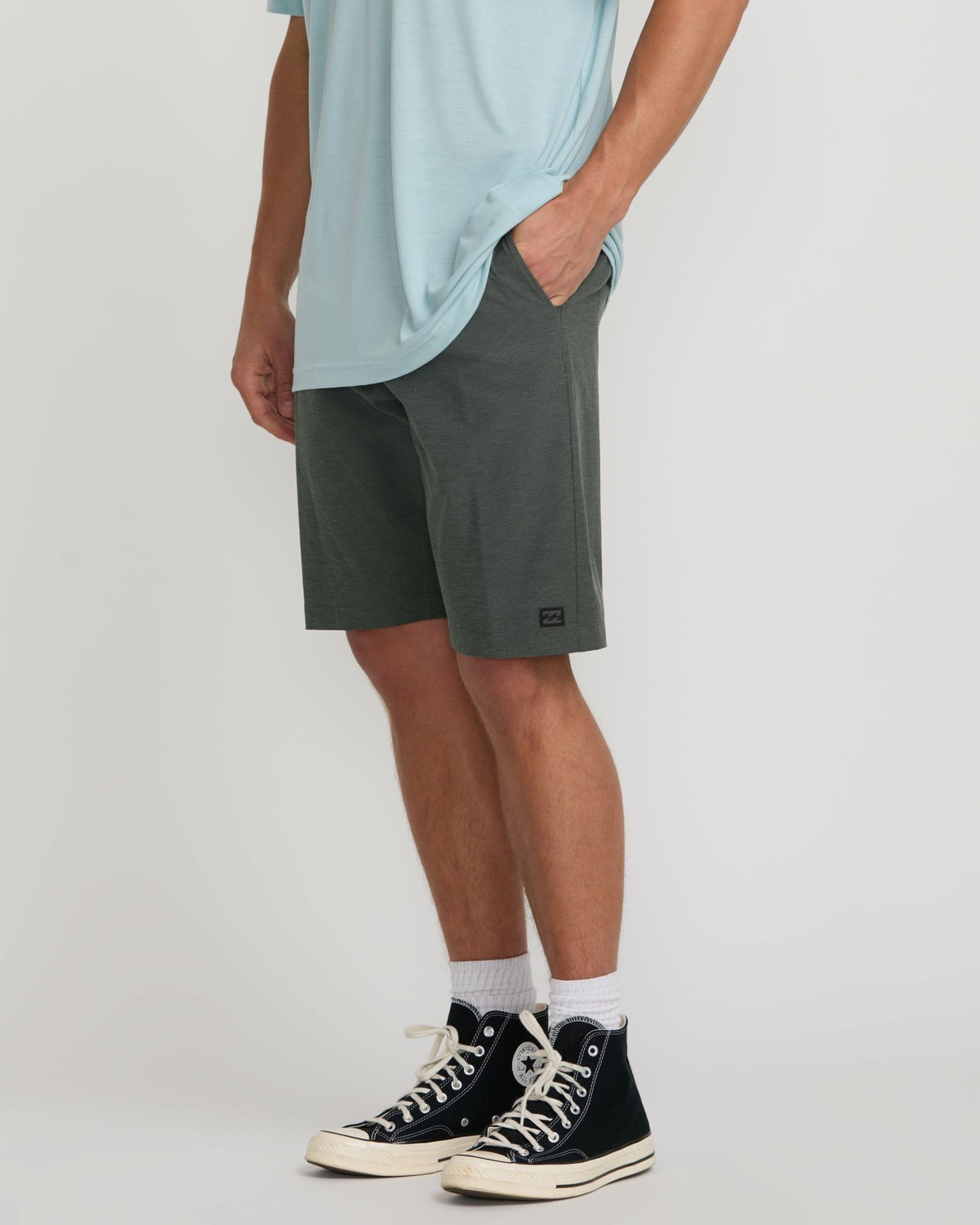 Billabong Crossfire Submersible 21" Hybrid Shorts - Asphalt
