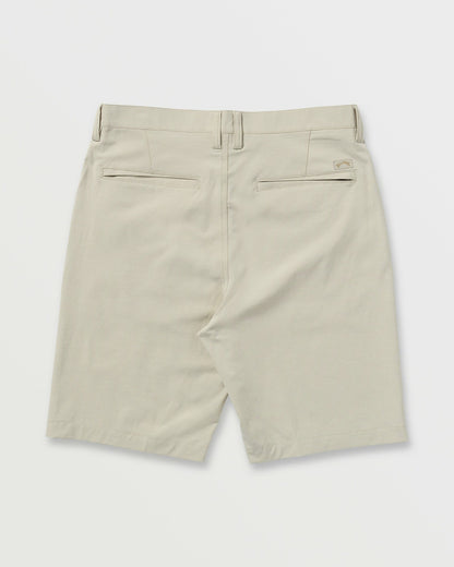 Billabong Crossfire Submersible 21" Hybrid Shorts - Bleached Sand