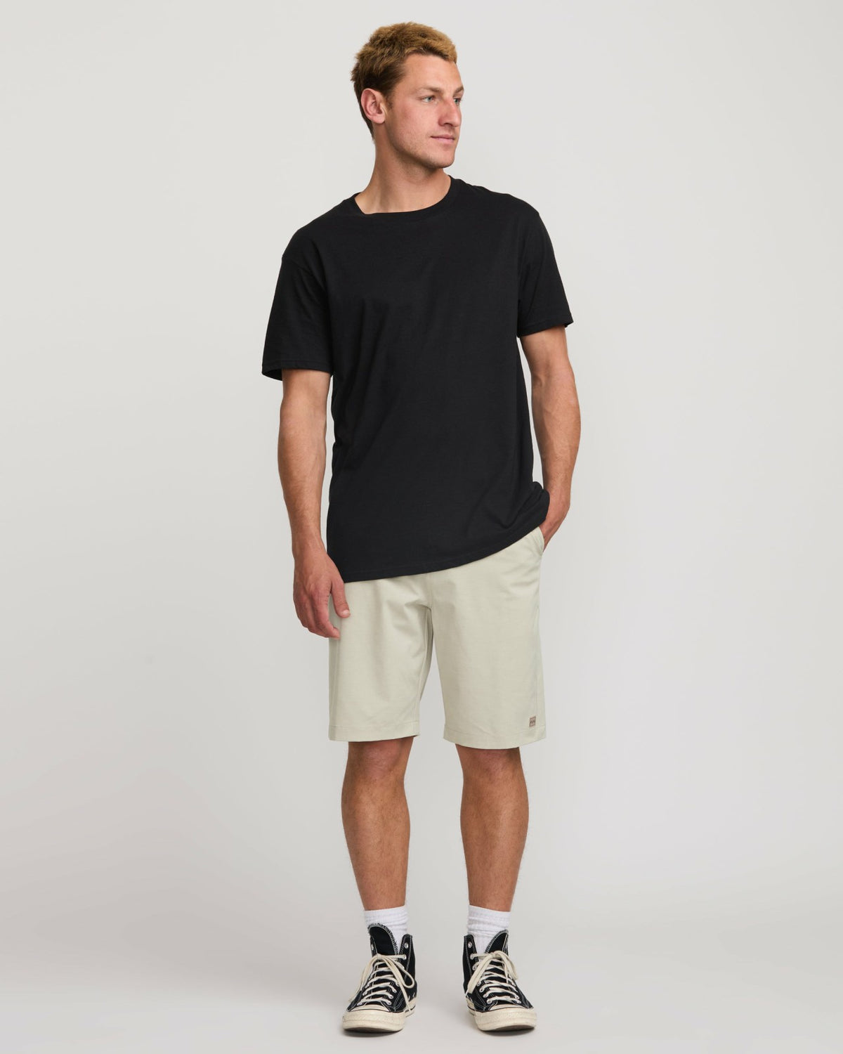 Billabong Crossfire Submersible 21" Hybrid Shorts - Bleached Sand
