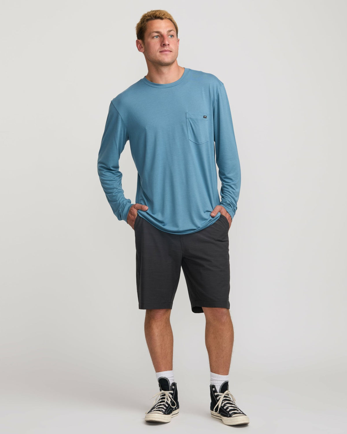 Billabong Crossfire Submersible 21" Hybrid Shorts - Black
