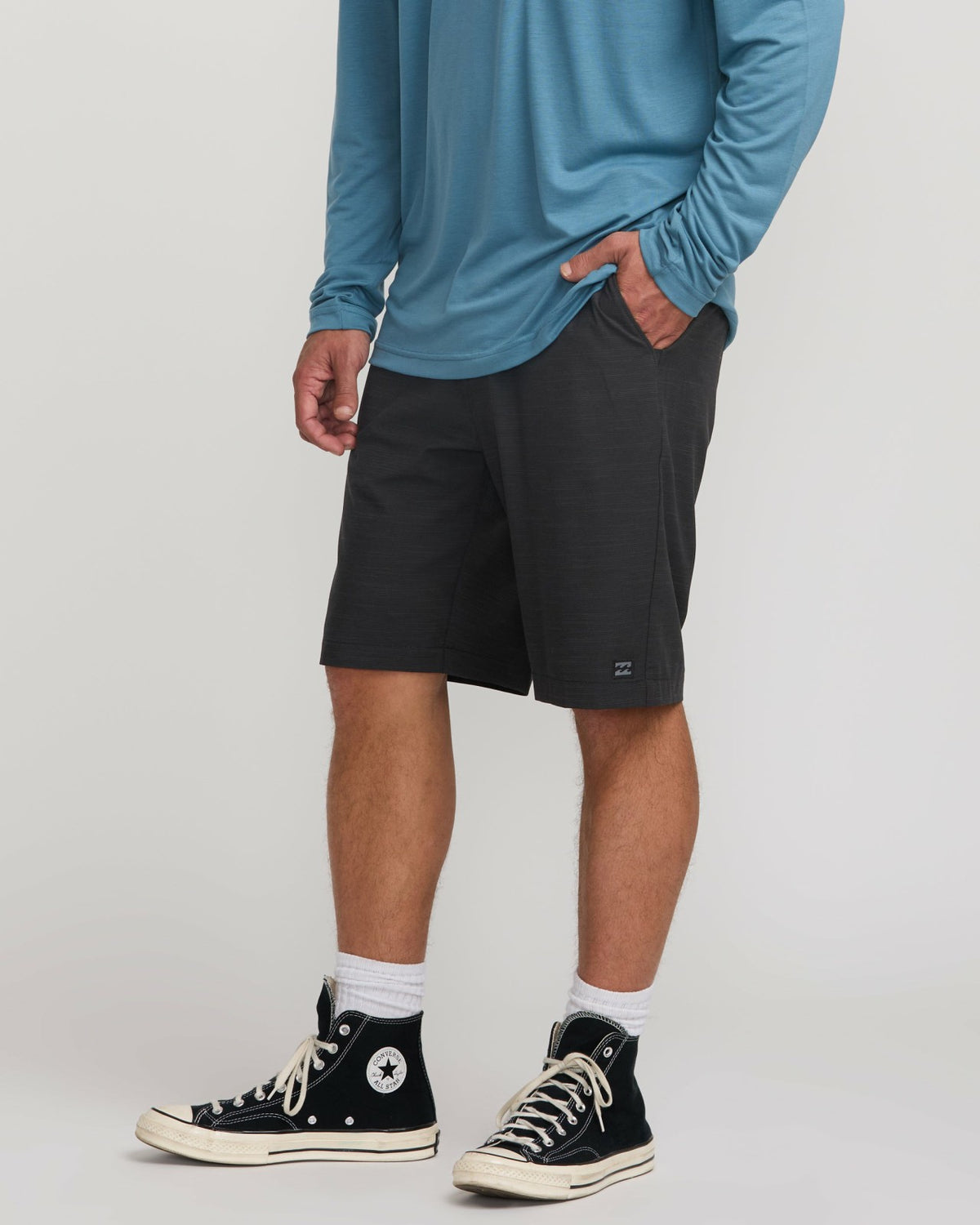 Billabong Crossfire Submersible 21" Hybrid Shorts - Black