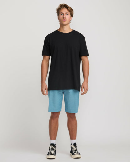 Billabong Crossfire Submersible 21" Hybrid Shorts - Glacier Blue