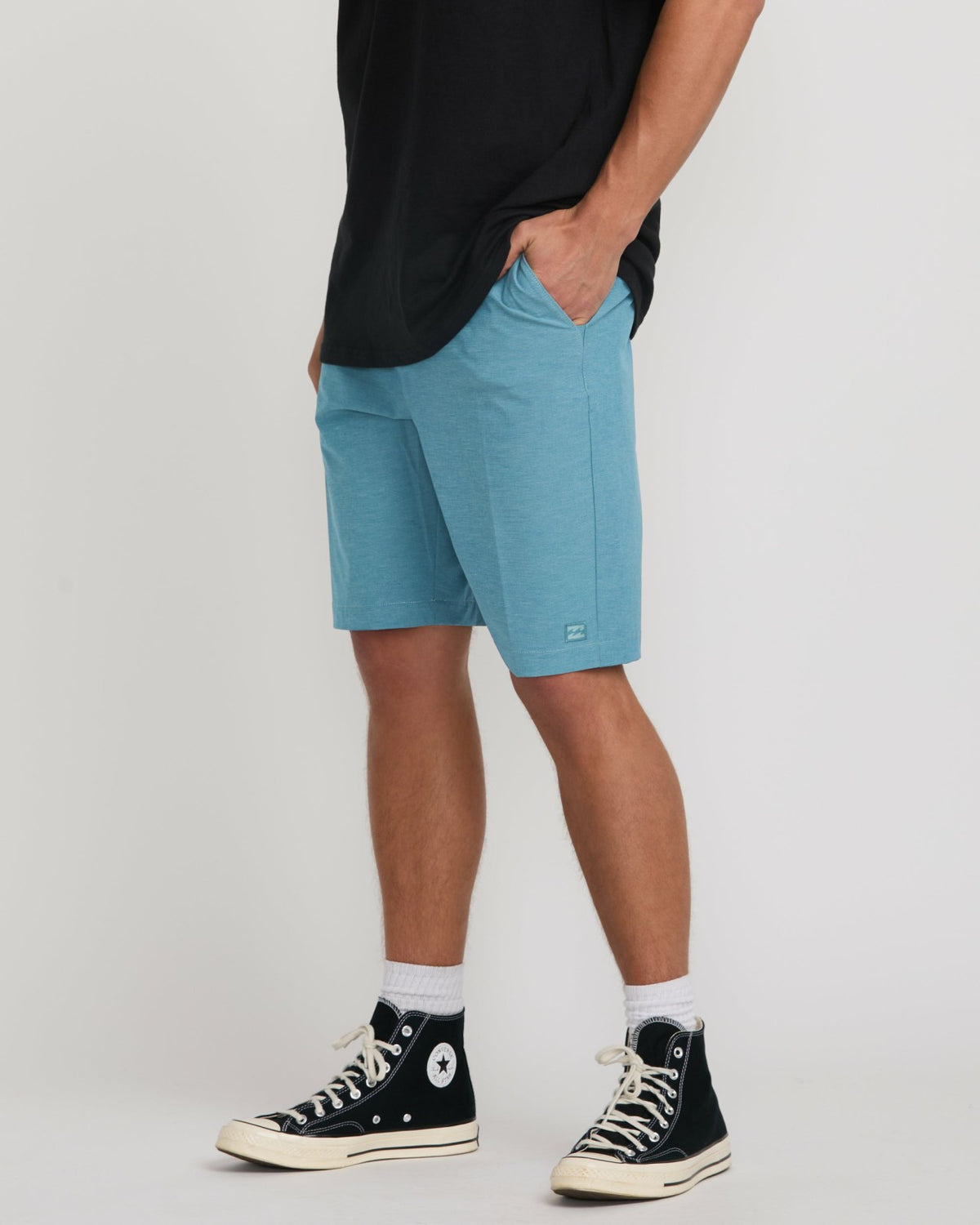 Billabong Crossfire Submersible 21" Hybrid Shorts - Glacier Blue
