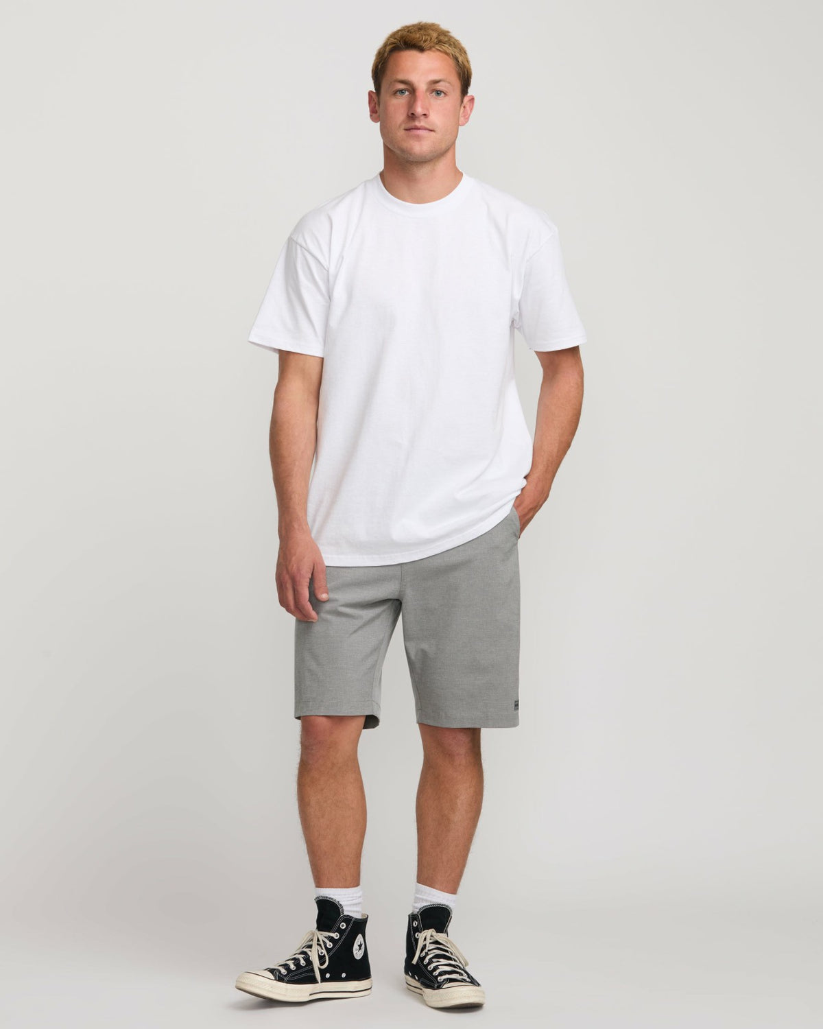 Billabong Crossfire Submersible 21" Hybrid Shorts - Gray