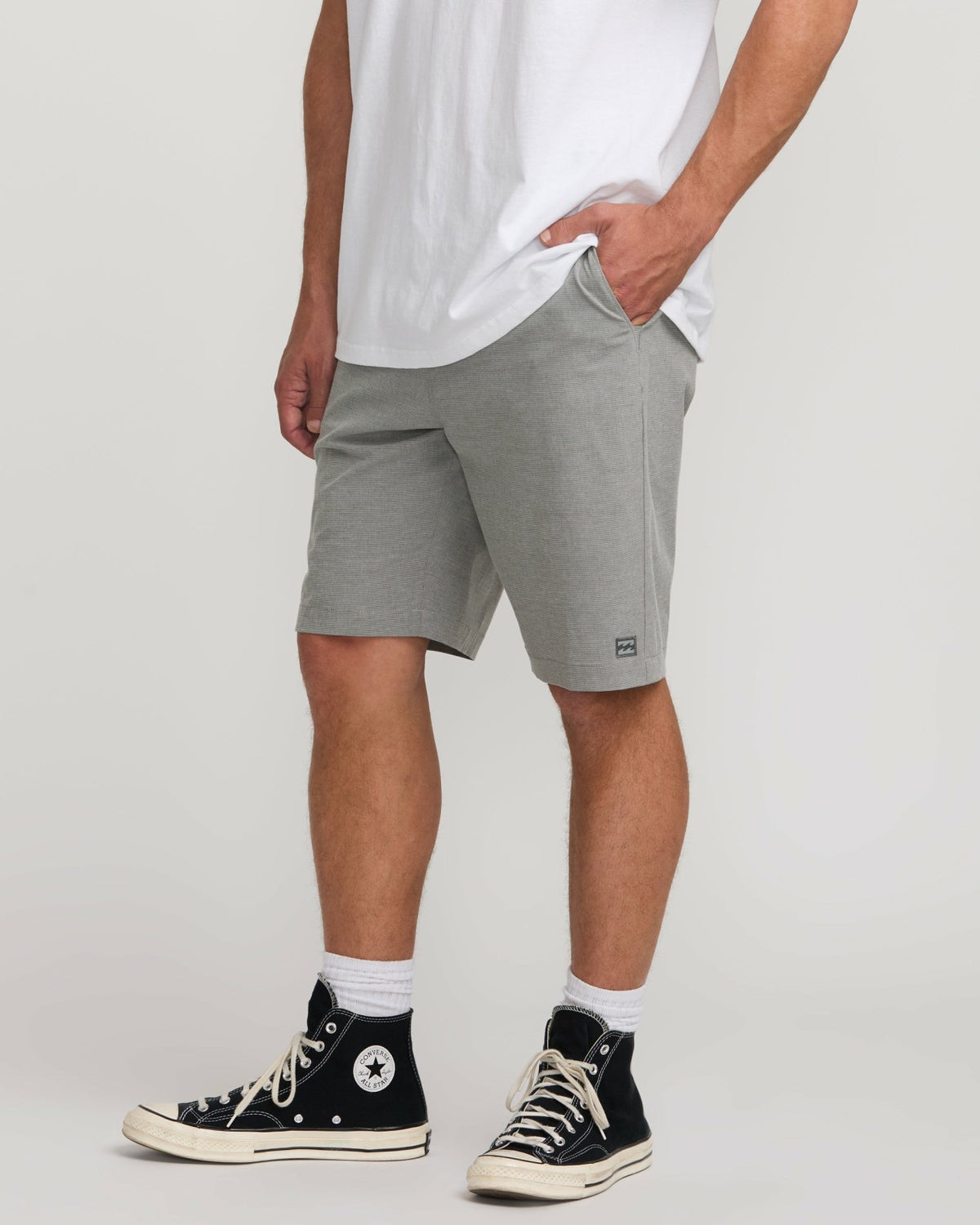 Billabong Crossfire Submersible 21" Hybrid Shorts - Gray