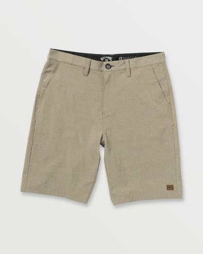 Billabong Crossfire Submersible 21" Hybrid Shorts - Khaki