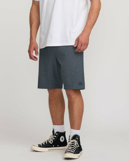 Billabong Crossfire Submersible 21" Hybrid Shorts - Navy