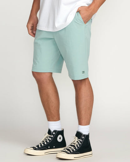 Billabong Crossfire Submersible 21" Hybrid Shorts - Seafoam
