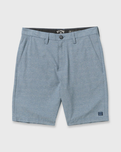 Billabong Crossfire Submersible 21" Hybrid Shorts - Slate Blue