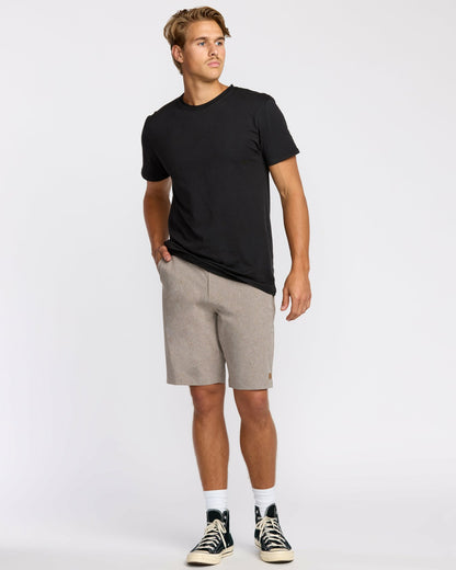 Billabong Crossfire Submersible 21" Hybrid Shorts - Tobacco