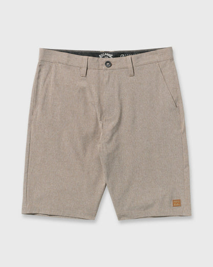 Billabong Crossfire Submersible 21" Hybrid Shorts - Tobacco