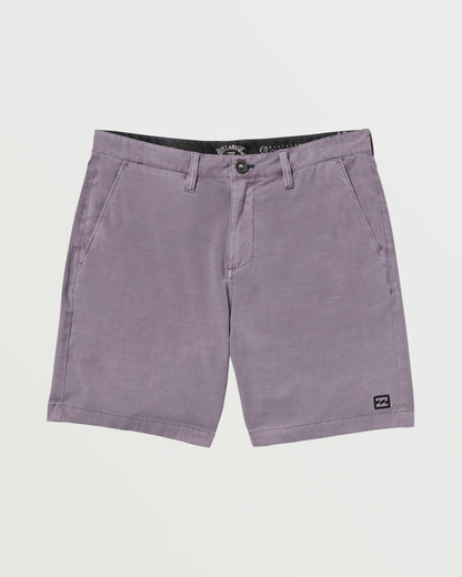 Billabong Crossfire Wave Wash Submersible 18" Hybrid Shorts - Light Purple