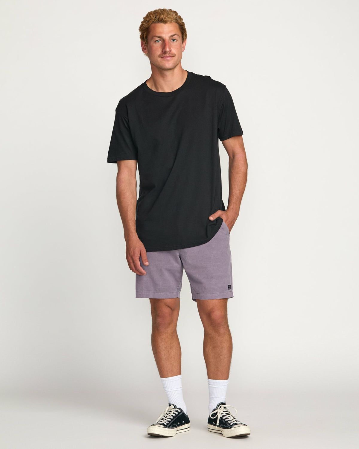 Billabong Crossfire Wave Wash Submersible 18" Hybrid Shorts - Light Purple