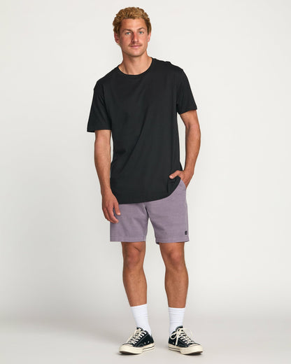 Billabong Crossfire Wave Wash Submersible 18" Hybrid Shorts - Light Purple
