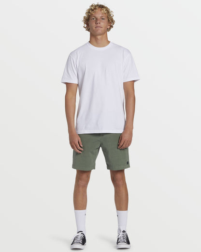 Billabong Crossfire Wave Wash Submersible 18" Hybrid Shorts - Sage