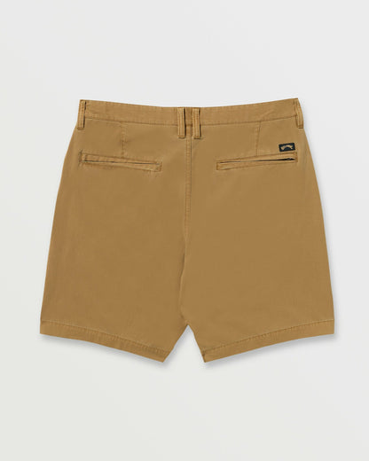 Billabong Crossfire Wave Wash Submersible 18" Hybrid Shorts - Tobacco