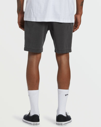 Billabong Crossfire Wave Wash Submersible 18" Hybrid Shorts - Washed Black