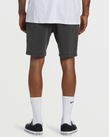 Billabong Crossfire Wave Wash Submersible 18" Hybrid Shorts - Washed Black