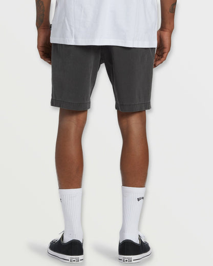 Billabong Crossfire Wave Wash Submersible 18" Hybrid Shorts - Washed Black