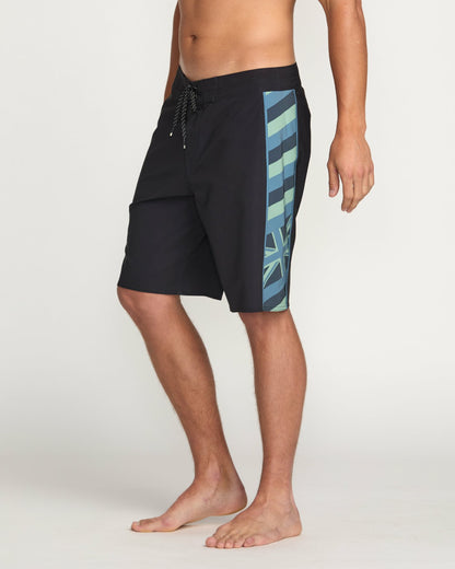 Billabong D Bah 20 Hi Pro Performance 19" Boardshorts - Washed Black
