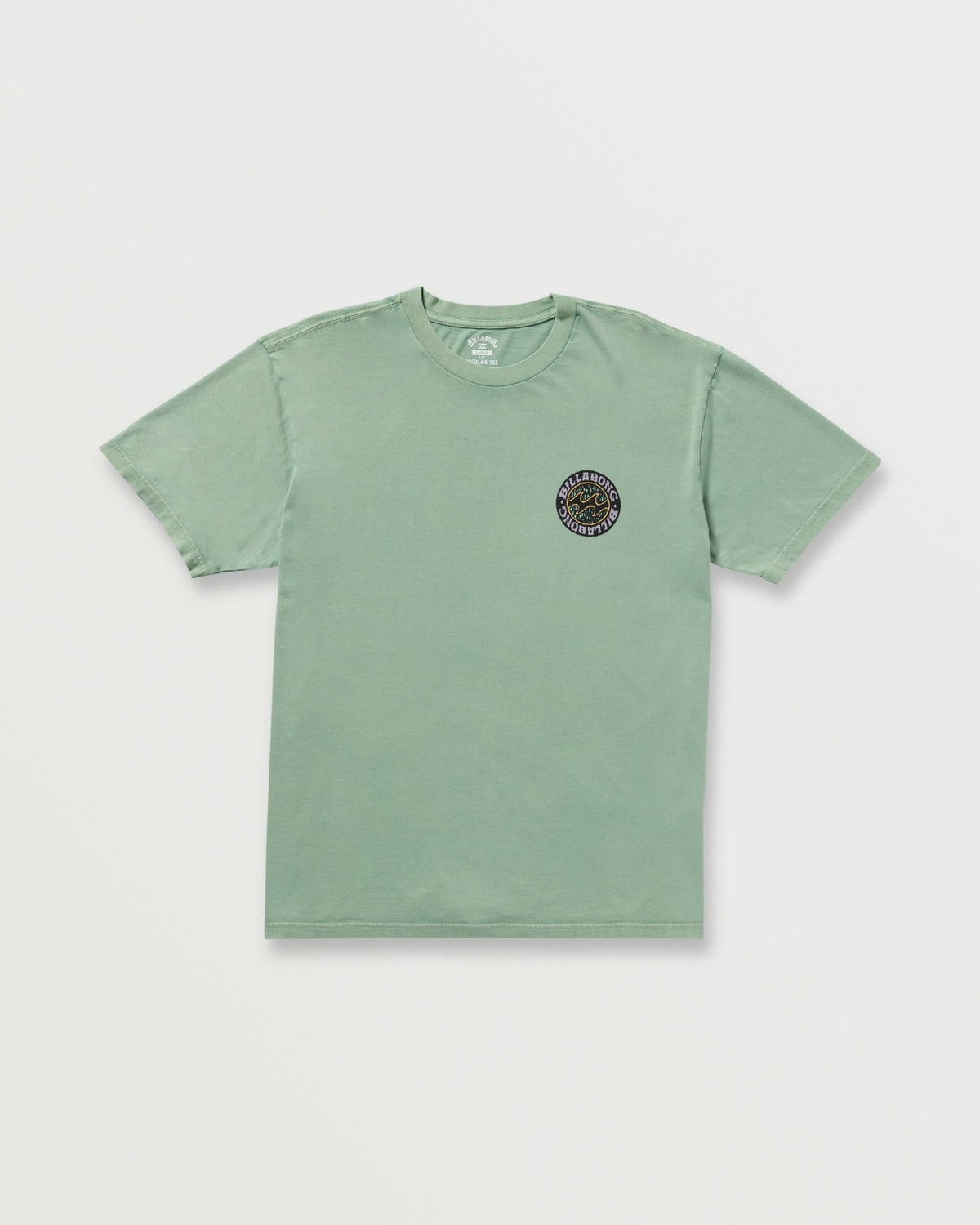 Billabong Decal Regular Wave Wash Tee - Mist Green
