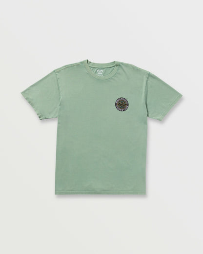 Billabong Decal Regular Wave Wash Tee - Mist Green