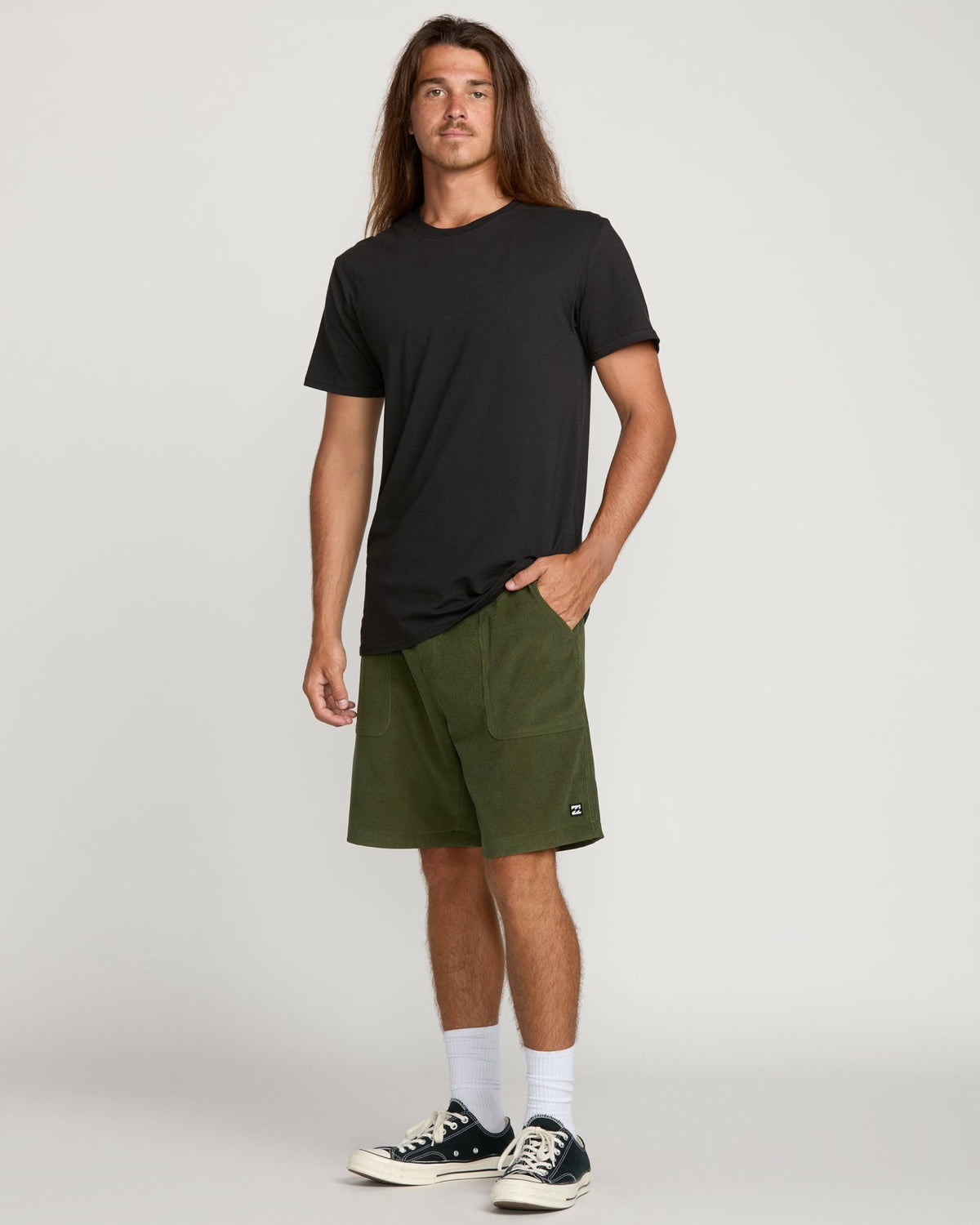Billabong De La Cruz Submersible Hybrid Shorts - Olive