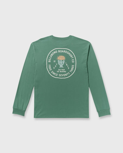 Billabong Desert Flower Regular Long Sleeve T-Shirt - Sage Green