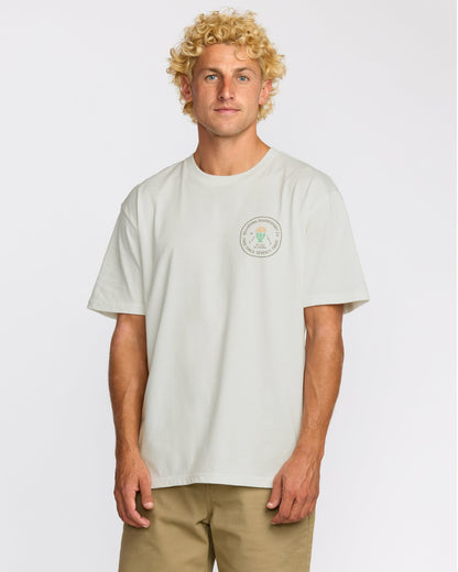 Billabong Desert Flower Regular Short Sleeve T-Shirt - Off White