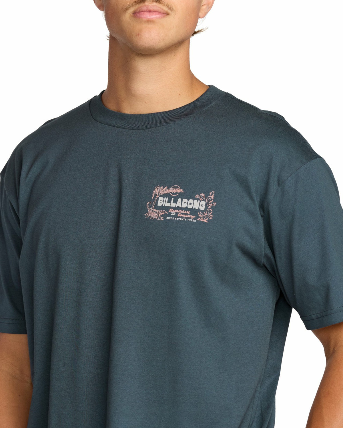 Billabong Desert Lounge Premium Short Sleeve T-Shirt - Midnight Blue