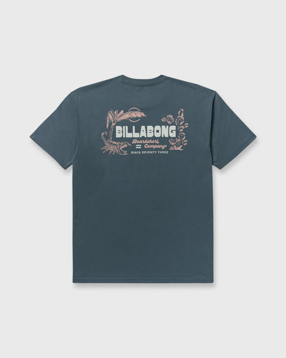 Billabong Desert Lounge Premium Short Sleeve T-Shirt - Midnight Blue