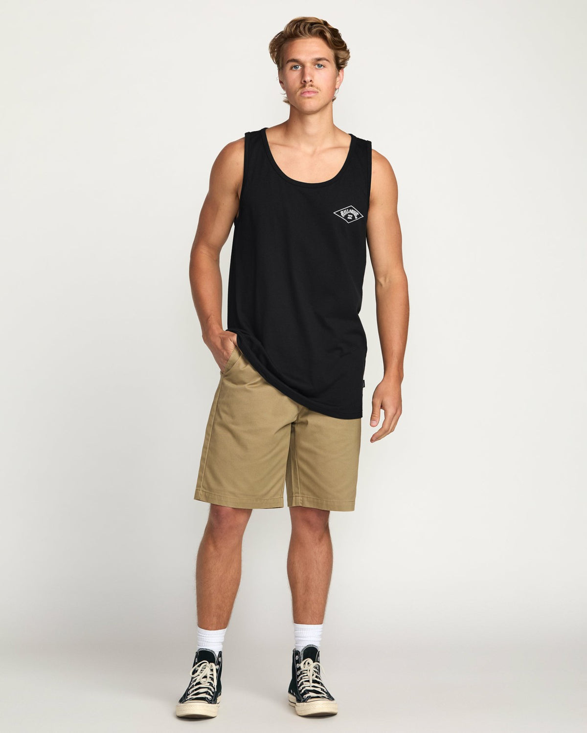 Billabong Diamond Arch Premium Tank - Black