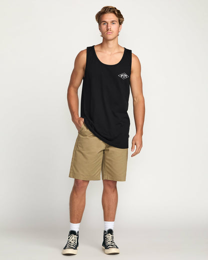 Billabong Diamond Arch Premium Tank - Black