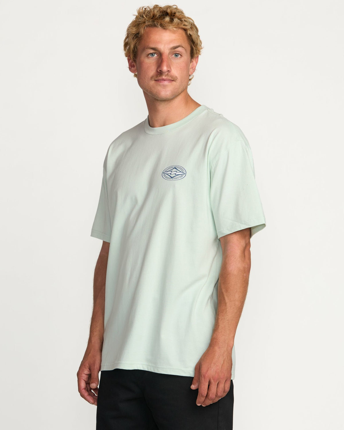 Billabong Diamond Vision Regular Tee - Ash Blue