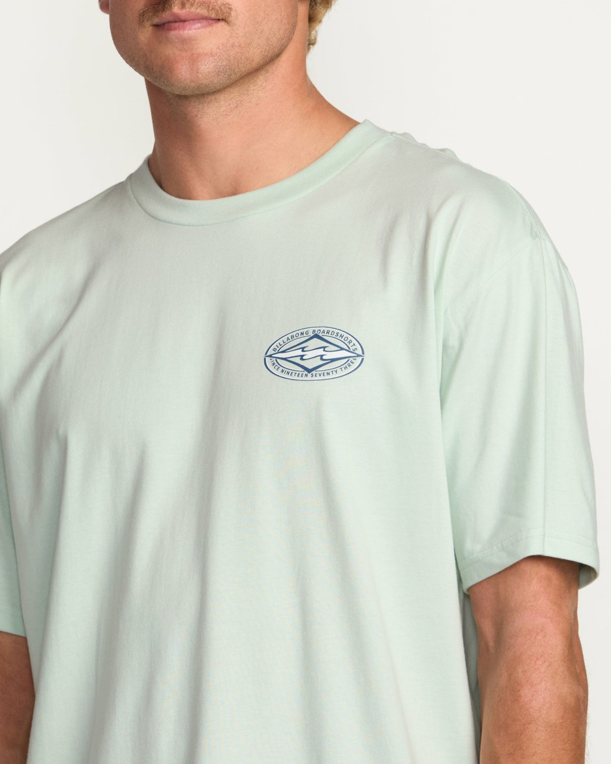 Billabong Diamond Vision Regular Tee - Ash Blue