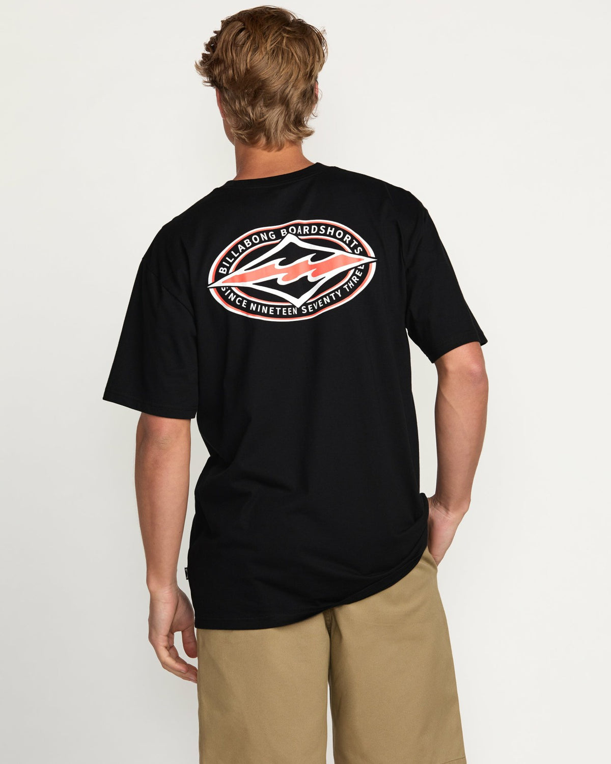 Billabong Diamond Vision Regular Tee - Black