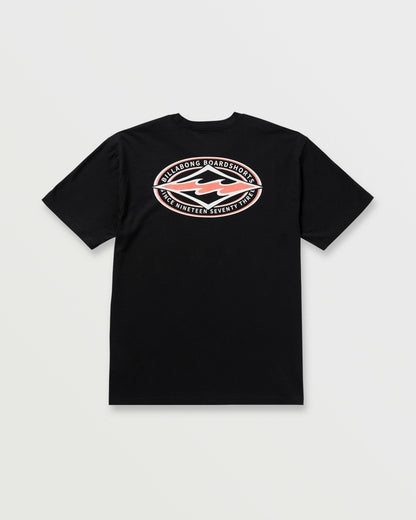 Billabong Diamond Vision Regular Tee - Black