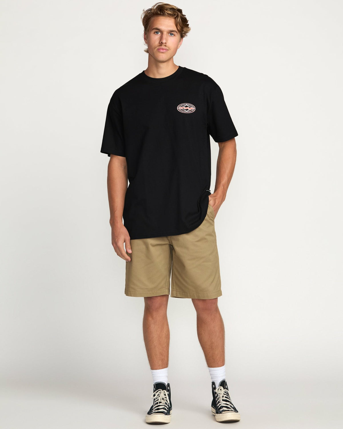 Billabong Diamond Vision Regular Tee - Black